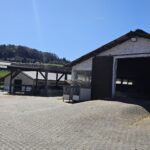 Die älteren Hallen unseres Hofes in Kocherbach