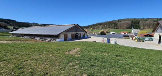 Mit Herz und Leidenschaft in der Landwirtschaft. Unsere moderne Milchviehhalle.